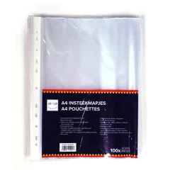 DDD A4 insteekmapjes glossy 100 stuks