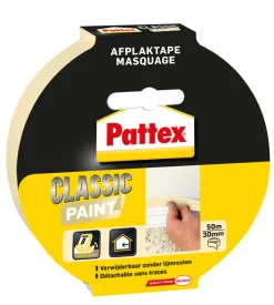 Pattex Afplaktape classic paint 50 m x 30 mm