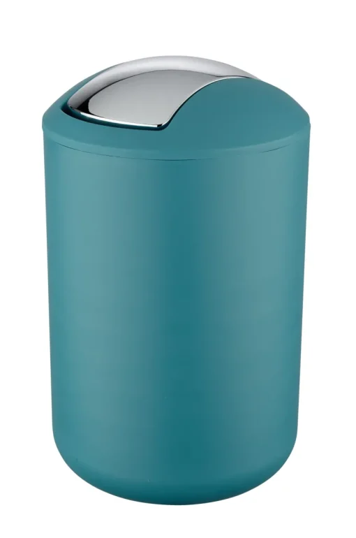 Wenko Afvalemmer Brasil petrol 6,5 L