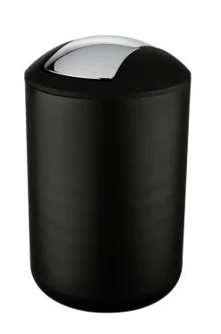 Wenko Afvalemmer Brasil zwart 6,5 L