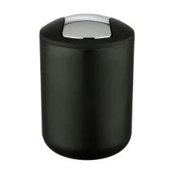 Wenko Afvalemmer Brasil zwart 2 l