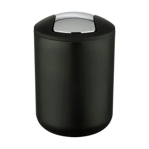 Wenko Afvalemmer Brasil zwart 2 l