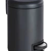 Wenko Afvalemmer Leman zwart 3 l