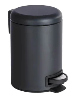 Wenko Afvalemmer Leman zwart 3 l