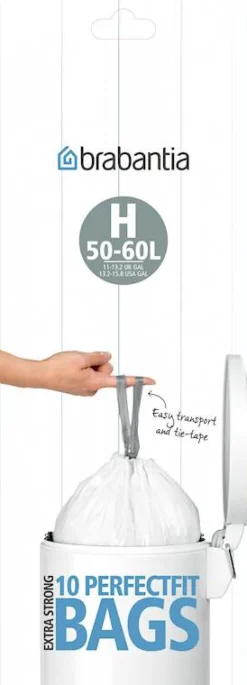 Brabantia Afvalzak 40 - 50 L string 10 stuks