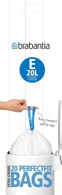 Brabantia Afvalzak 20 L string 20 stuks