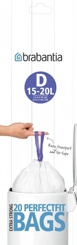 Brabantia Afvalzak 15 L string 20 stuks
