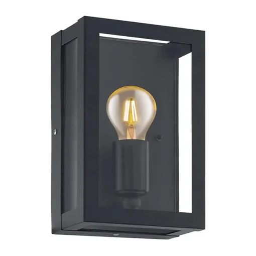 Eglo Alamonte smoke wandlamp IP44