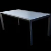 DDD Alu tafel Yaro  180/240x100 cm