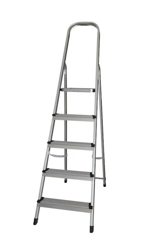 Euro Tools Aluminium ladder 5 treden