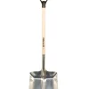 De Pypere Aluminium schop met D-steel 33 x 38 cm