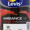 Levis Ambiance lak high gloss mix 1 L wit