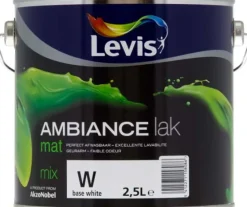 Levis Ambiance lak mat mix 2,5 L wit