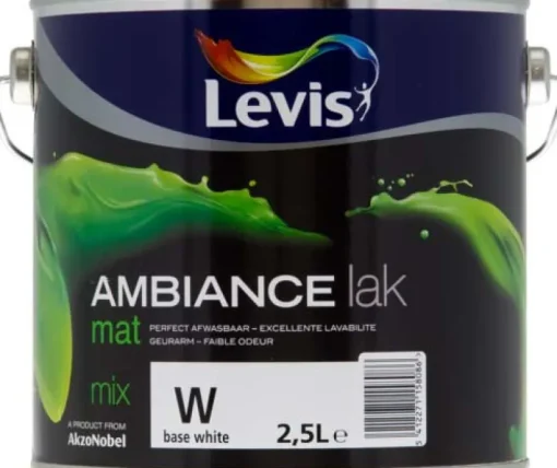 Levis Ambiance lak mat mix 2,5 L wit