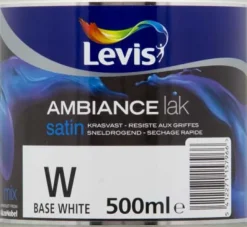 Levis Ambiance lak satin mix 0,5 L wit