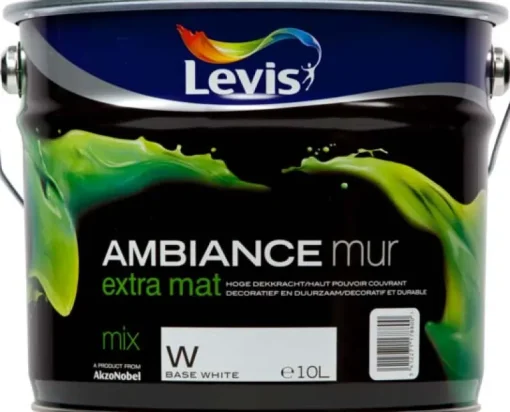 Levis Ambiance muurverf extra mat 10 L wit