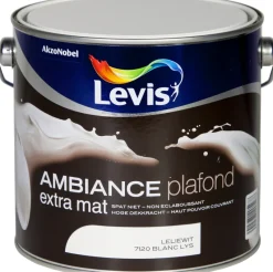 Levis Ambiance plafondverf leliewit 2,5 l
