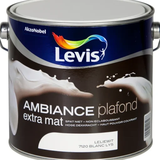 Levis Ambiance plafondverf leliewit 2,5 l