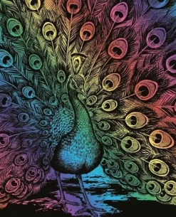 Merkloos Artfoil Rainbow Peacock