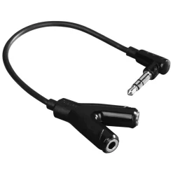 Hama Audio adapter jack 3,5 m - 2 jack 3,5 mm F 0,2 m