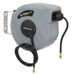 Powerplus Automatische luchtslangoproller 10 m