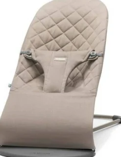 Babybju00f6rn Babybjörn Wipstoeltje Bliss zandgrijs/cotton