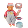 DDD Toys Babypop met geluid 35 cm + toebehoren