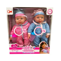 DDD Toys Babypop tweeling met geluid