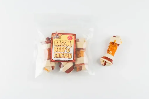 Euro Shop Bacon beef chicken small - 4 stuks
