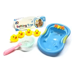 DDD Toys Badje met 4 badeendjes