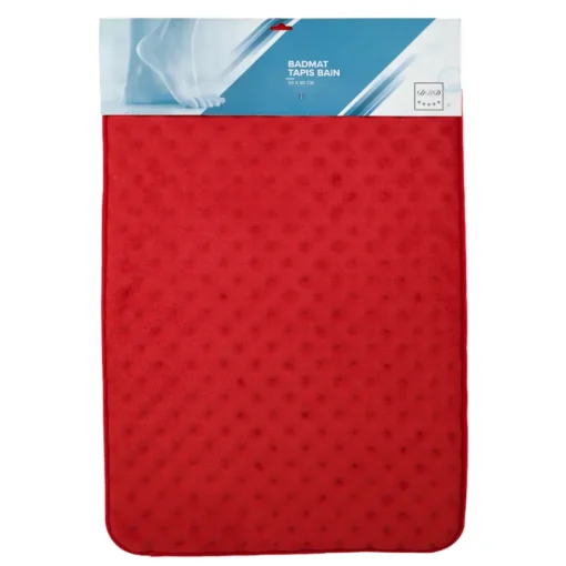 DDD Badmat rood 50x80 cm