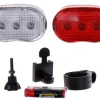 Euro Cycle Basic set voor + achter led