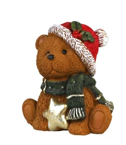DDD Toys Beer kerstbeeld met LED licht 30cm
