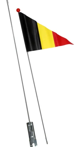 Maxxus Belgische veiligheidsvlag voor op de fiets.