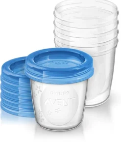 Avent Bewaarbekers moedermelk 180 ml 5 stuks