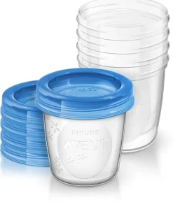 Avent Bewaarbekers moedermelk 180 ml 5 stuks
