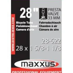 Maxxus Binnenbanden 28 x 1 5/8 x 1 1/8 F/V 33 mm