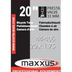 Maxxus Binnenbanden 20 x 1,75 F/V 33 mm