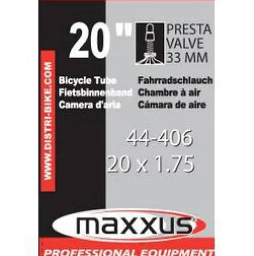 Maxxus Binnenbanden 20 x 1,75 F/V 33 mm