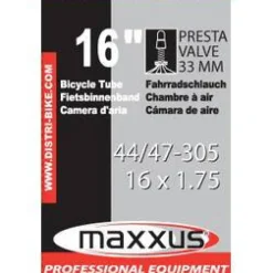 Maxxus Binnenbanden 16 x 1,75 F/V 33 mm