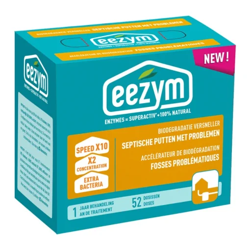 Eezym Biodegradatie versneller septische putten - 52 dosissen