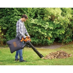 Black&Decker Black+Decker BEBLV300SB-QS elektrische bladblazer en -zuiger 3000W