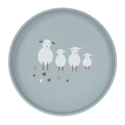 Lu00e4ssig Bord PP/Cellulose Tiny Farmer Goose Blue
