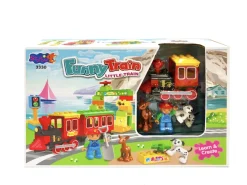 DDD Toys Bouwblokjes trein 41 stuks