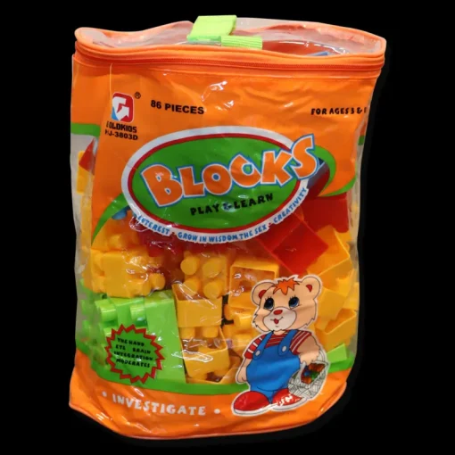DDD Toys Bouwblokken 86 stuks