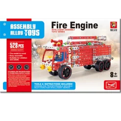 DDD Toys Bouwpakket brandweerwagen 528-delig