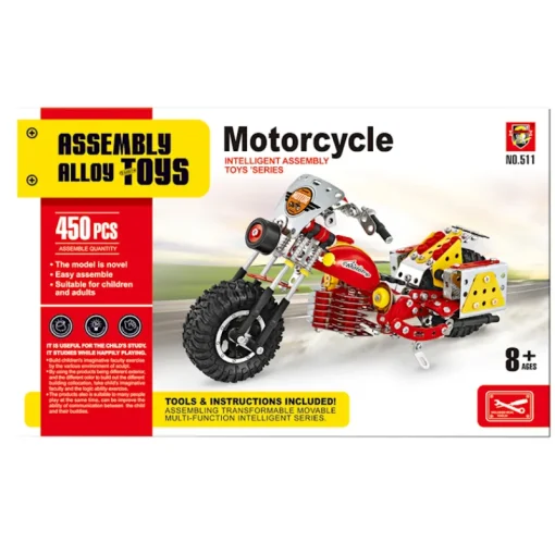 DDD Toys Bouwpakket Harley moto 450-delig
