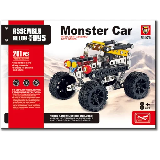 DDD Toys Bouwpakket monster car 199-delig