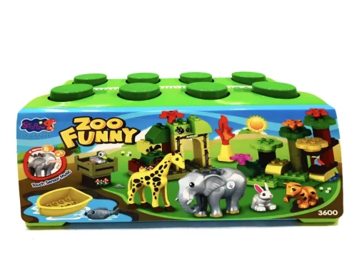 DDD Toys Bouwstenen dier licht & geluid