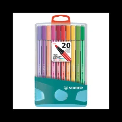 Stabilo Box met 20 kleurstiften